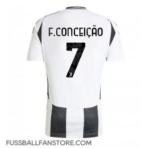 Juventus Francisco Conceicao #7 Replik Heimtrikot 2024-25 Kurzarm